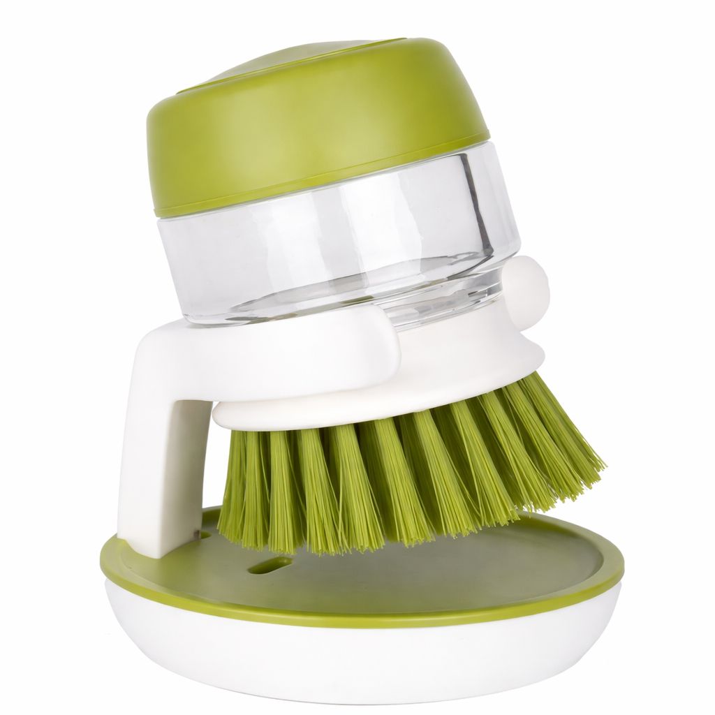 Rizzy | Cepillo Lavaplatos con Dispensador de Jabón 2 en 1  🧼✨