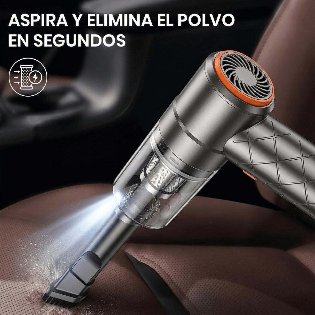 VeloxClean™ Pro Mini Aspiradora & Sopladora de Alto Rendimiento