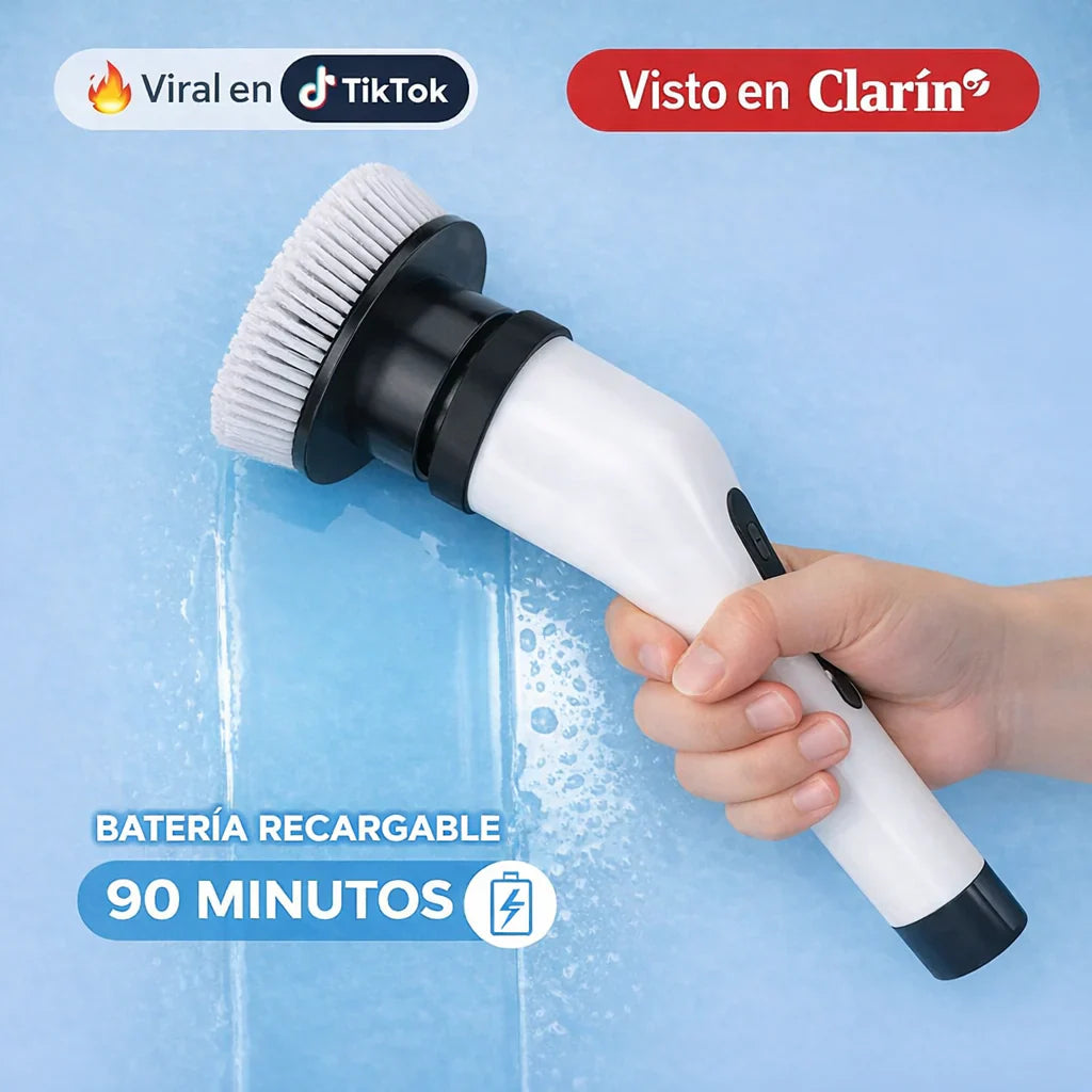 Cepillo Eléctrico Giratorio 9 en 1 - ICENSIA Inalámbrico